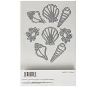 Elizabeth Craft Designs Metal Die Large Shells, 1.2-inch x 1.5-inch , ECD1146