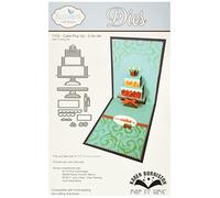 Elizabeth Craft Designs Pop It Up Metal Dies By Karen Burniston Cake Pop Up, 3-inch x 4-inch