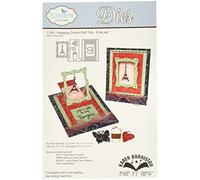 Elizabeth Craft Designs Pop It Up Metal Dies By Karen Burniston Hanging Charm Pull Tab, 3.2-Inch x 4.1-Inch