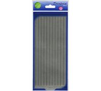 Elizabeth Craft Designs Straight Borders Peel-Off Stickers, Silver