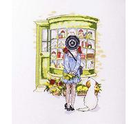 Elizabeth Davies Counted Cross Stitch Kit - The Old Sweet Shop
