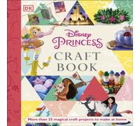 Elizabeth Dowsett Disney Princess Craft Book Paperback Elizabeth Dowsett Multicolor