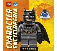 Elizabeth Dowsett LEGO DC Character Encyclopedia New Edition Hardback Book Elizabeth Dowsett Multicolor