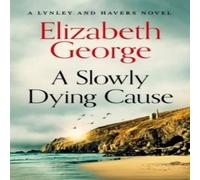 Elizabeth George A Slowly Dying Cause Hardback Book in White Elizabeth George White