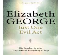 Elizabeth George Just One Evil Act Paperback Book Elizabeth George Multicolor