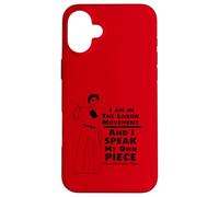 Elizabeth Gurley Flynn Labor solidarity quote design Case for iPhone 16 Plus