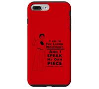 Elizabeth Gurley Flynn Labor solidarity quote design Case for iPhone 7 Plus/8 Plus
