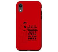 Elizabeth Gurley Flynn Labor solidarity quote design Case for iPhone XR