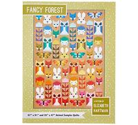 Elizabeth Hartman EH Fancy Forest Ptrn, Cotton, Multicolor