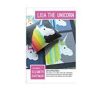 Elizabeth Hartman Lisa The Unicorn Pattern, Paper, Pink, White