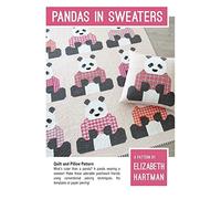 Elizabeth Hartman Pandas in Sweaters Pattern
