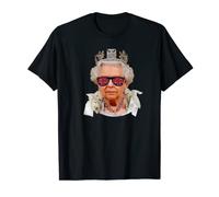 Elizabeth II Sunglasses British Union Jack Funny Meme T-Shirt