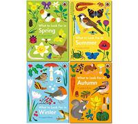 Elizabeth Jenner Collection 4 Books Set (What to Look For in Spring, What to Look For in Winter, What to Look For in Summer,What to Look For in Autumn)