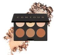 Elizabeth Mott Contour Kit and Highlighting Contour Palette, 6 Shades Palette, 0.15 kg
