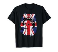 Elizabeth Queen of England Union Jack Flag Queen of England T-Shirt