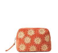 Elizabeth Scarlett Sun Goddess Rust Velvet Cosmetics Bag