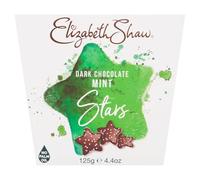 Elizabeth Shaw Dark Chocolate Mint Stars 125g
