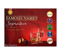 Elizabeth Shaw Famous Names The Signature Collection Liqueur Chocolates (165g) - Pack of 6