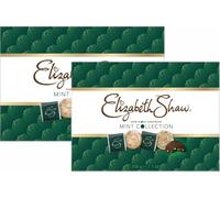 Elizabeth Shaw Mint Collection 200g Each (Pack of 2) - Luxury Assorted Dark & Milk Chocolate Selection with Refreshing Peppermint Flavours - Premium Individually Wrapped Mint Chocolates