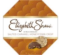 Elizabeth Shaw Salted Caramel Crisp 162g - Irresistible Caramel and just the right amount of Sea Salt, with crisp Honeycomb and smooth Milk Chocolate - Treat - Share - Gift