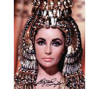 Elizabeth Taylor - Cleopatra Autograph Signed A4 Photo Print