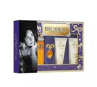 Elizabeth Taylor White Diamonds Gift Set 50ml Eau De Toilette + 50ml Body Lotion + 50ml Body Wash + 10ml Eau De Toilette