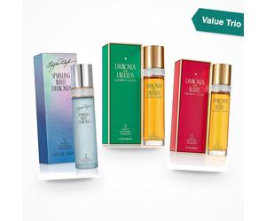 Elizabeth Taylor White Diamonds Collection EDT 100ml x3 Gift Set for Women
