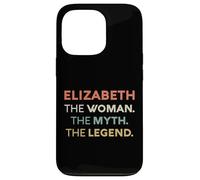 Elizabeth The Woman The Myth Legend Name Personalized Women Case for iPhone 13 Pro