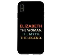 Elizabeth The Woman The Myth Legend Name Personalized Women Case for iPhone XS Max