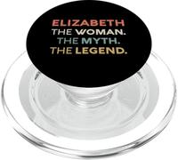 Elizabeth The Woman The Myth Legend Name Personalized Women PopSockets PopGrip for MagSafe
