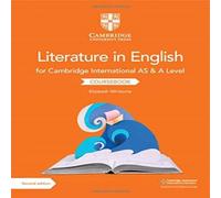Elizabeth Whittome Cambridge International AS & A Level Literature in English Coursebook Paperback Elizabeth Whittome Multicolor