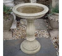 Elizabethan Birdbath Stone cast Birdbath