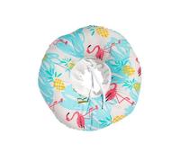Elizabethan Collar for Dogs & Cats, Soft Cotton Adjustable Recovery Cone After Surgery, Breathable & Waterproof Pet Protective Neck Brace, Multiple Sizes & Cute Patterns(Flamingo Cotton,XL)
