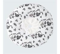 Elizabethan Collar for Dogs & Cats, Soft Cotton Adjustable Recovery Cone After Surgery, Breathable & Waterproof Pet Protective Neck Brace, Multiple Sizes & Cute Patterns(Cow【Waterproof】,M)