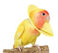 Elizabethan Collar for Parrots - Anti Bite Breathable Cone Collar | Comfortable Soft Collar Protective Cone Collar for Cockatiels, Budgies and Conure