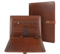 ELIZO Leather Bible Cover Bible Case for Men Women Genuine Leather Bible Bag Holder Cross Large Carrying with Zipper Case Protector Christian Religious Gifts for Mens Antique Letter