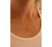 Elk & Bloom 14K Gold Circle Necklace Gold