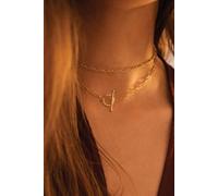 Elk & Bloom 14K Gold Link Chain Minimalist Choker Gold