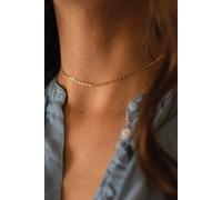 Elk & Bloom Dainty 14K Gold Chain Choker Gold One Size