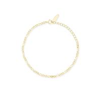 Elk & Bloom Dainty 14K Gold Plated Chain Bracelet - Gold - Yes please - Standard length