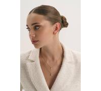 Elk & Bloom Dainty 18K Gold Shell Clam Necklace Gold One Size