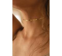Elk & Bloom Women's Dainty Gold 14K Disc Choker Elk & Bloom Gold One Size