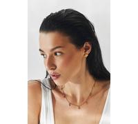 Elk & Bloom Women's Knotted Dream Chunky Square 15K Gold Stud Earrings