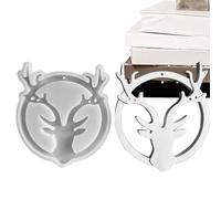 Elk Candle Mold | Deer Antler Gypsum Moulds Silicone - Easy Release Craft Animal Mold for Aromatherapy Candle Plaster Epoxy Resin Gypsum Christmas Home Decor Soap Pendant Crafting