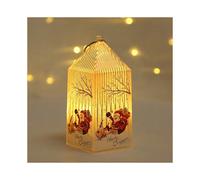 (Elk) Christmas kindergarten small gift Christmas Eve cake baking decorations children's portable night light ornaments pendant