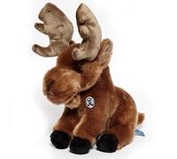Elk Cuddly Toy Sitting 28 cm Soft Toy Deer Ewald