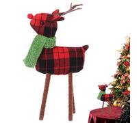 Elk decoration for Christmas, Christmas decoration in the shape of reindeer - elk figurines table decoration reindeer ornaments, Christmas decoration for home, hotel lobby, restaurant, ca