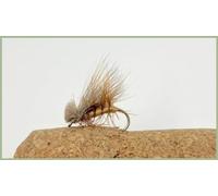 Elk Hair Caddis Trout flies, Barbless choice of size and quantity, Versatile pattern use early season and Autumn (6, 10)