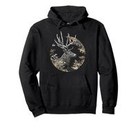 Elk Hunter Realtree Camo Deer Hunting Pullover Hoodie