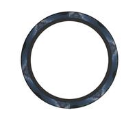 Elk in the meadow Printed elastic steering wheel cover for cars, 15 inches, comfortable grip, suitable for most models